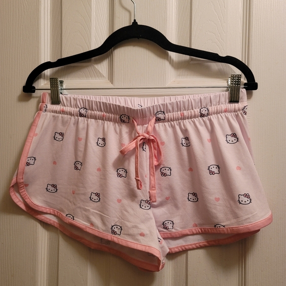 Hello Kitty & Friends PJ's Sleepwear Shorts Set Women’s Racer Back Tank Top - Picture 2 of 5